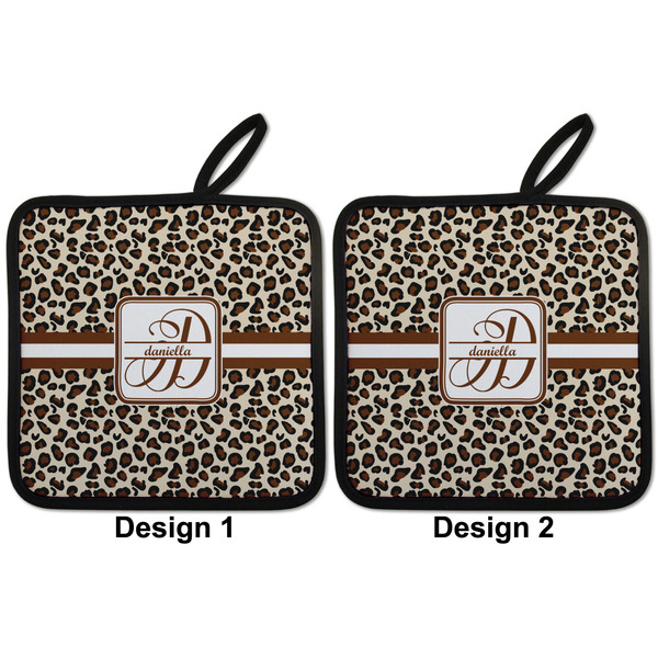 Leopard Print Pot Holders - Set of 2 APPROVAL