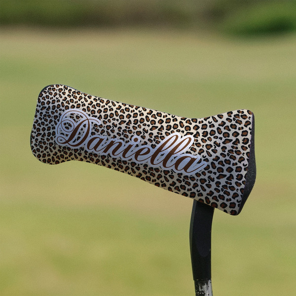Leopard Print Putter Cover - On Putter
