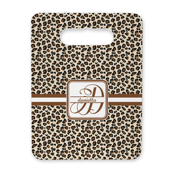 Custom Leopard Print Rectangular Trivet with Handle (Personalized)
