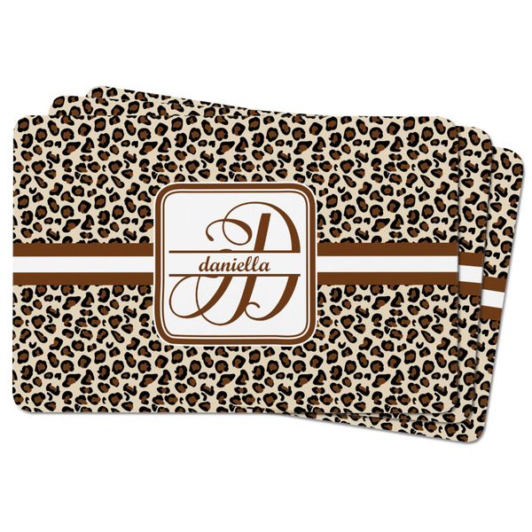 Leopard Print Rectangular Fridge Magnet - THREE