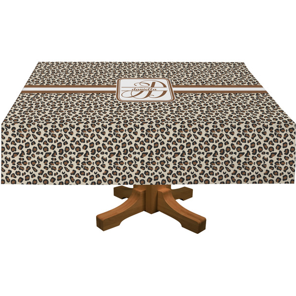 Leopard Print Rectangular Tablecloths (Personalized)