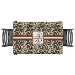 Leopard Print Tablecloth - 58"x58" (Personalized)