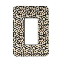 Leopard Print Rocker Style Light Switch Cover (Personalized)