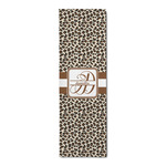 Leopard Print Runner Rug - 2.5'x8' w/ Name and Initial