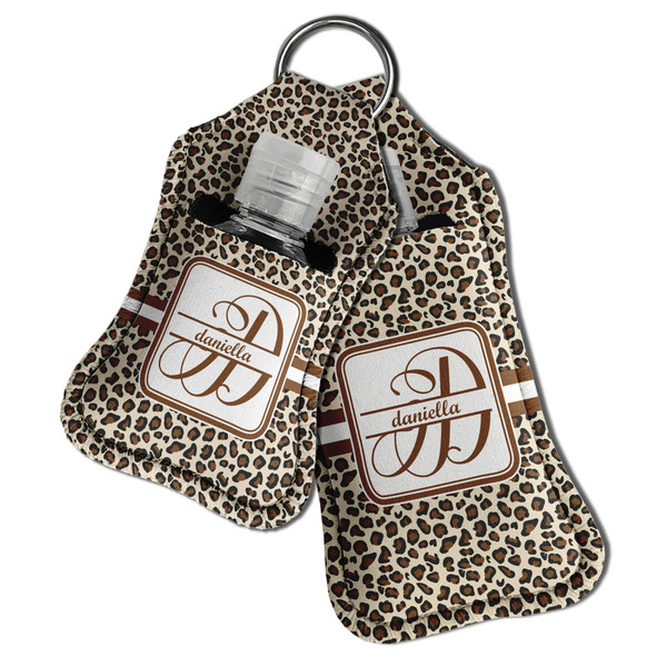 Leopard Print Sanitizer Holder Keychain - Both in Case (PARENT)