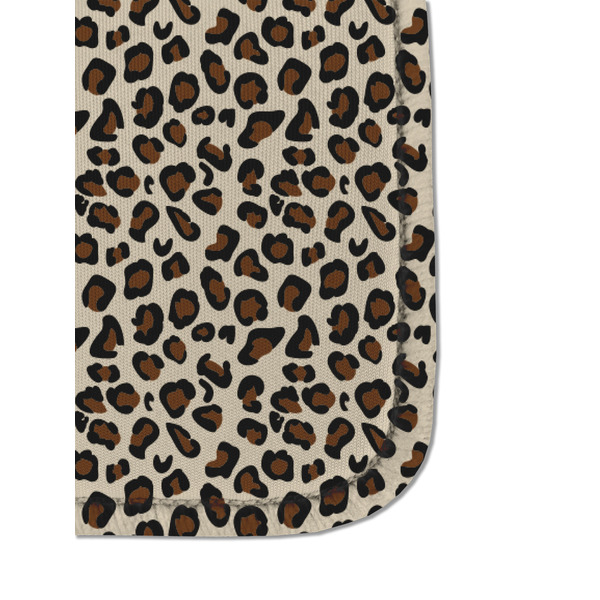 Leopard Print Sanitizer Holder Keychain - Detail