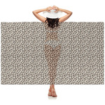 Leopard Print Sheer Sarong (Personalized)