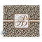 Leopard Print Security Blanket - Front View