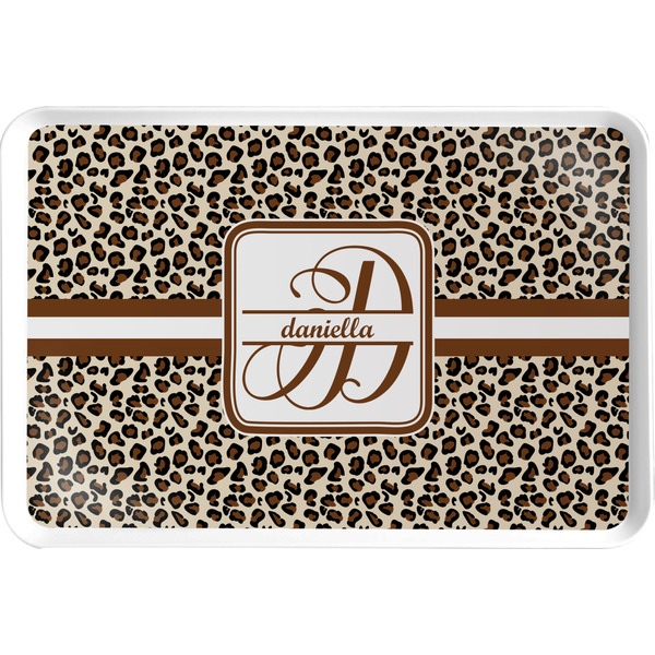 Custom Leopard Print Serving Tray (Personalized)