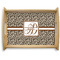 Leopard Print Natural Wooden Tray - Large (Personalized)