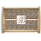 Leopard Print Natural Wooden Tray - Small (Personalized)