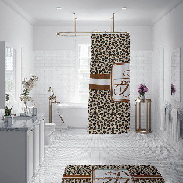 Leopard Print Shower Curtain - 70"x83"