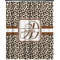 Leopard Print Extra Long Shower Curtain - 70"x84" (Personalized)