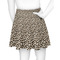 Leopard Print Skater Skirt - Back