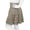 Leopard Print Skater Skirt - Side