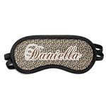Leopard Print Sleeping Eye Mask (Personalized)