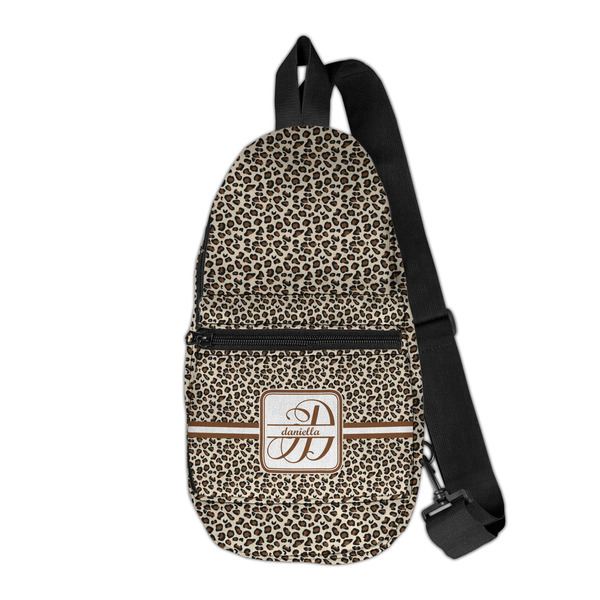 Custom Leopard Print Sling Bag (Personalized)