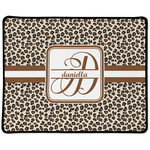 Leopard Print Large Gaming Mouse Pad - 12.5" x 10" (Personalized)