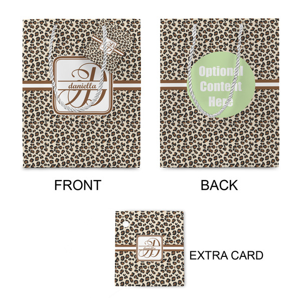 Leopard Print Small Gift Bag - Approval