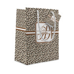 Leopard Print Small Gift Bag (Personalized)