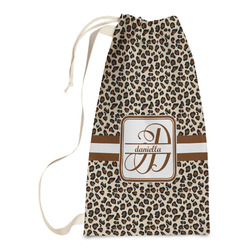 Leopard Print Laundry Bags - Small (Personalized)