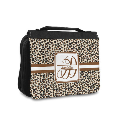 Leopard Print Toiletry Bag - Small (Personalized)