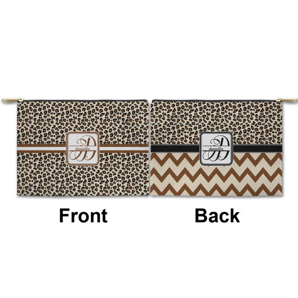 Leopard Print Small Zipper Pouch Approval (Front and Back)