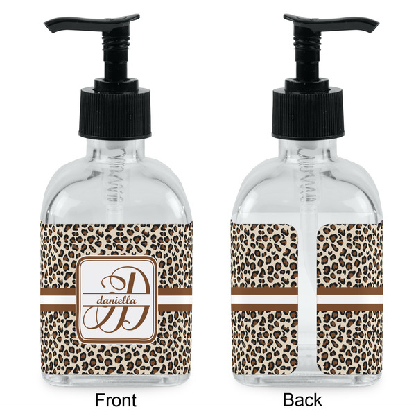 Leopard Print Glass Soap/Lotion Dispenser - Approval