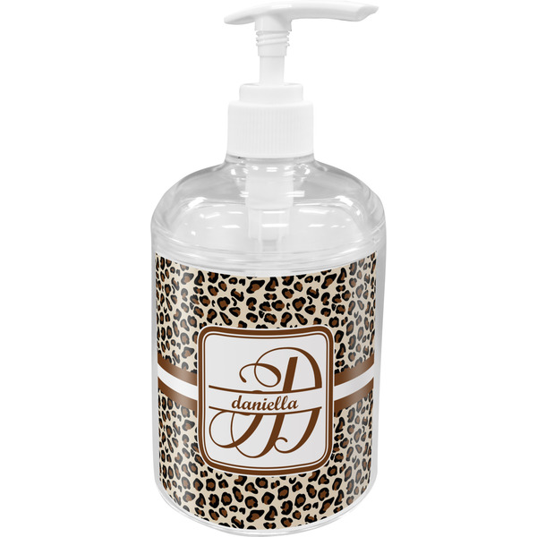 Leopard Print Soap / Lotion Dispenser (Personalized)