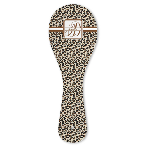 Custom Leopard Print Ceramic Spoon Rest (Personalized)