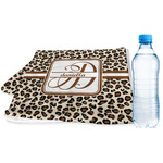 Leopard Print Sports & Fitness Towel (Personalized)