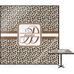 Leopard Print Square Table Top (Personalized)