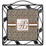 Leopard Print Square Trivet (Personalized)