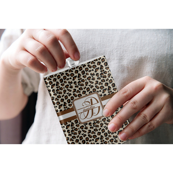Leopard Print Stainless Steel Flask - LIFESTYLE 1