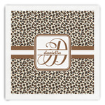 Leopard Print Paper Dinner Napkins (Personalized)