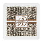 Leopard Print Standard Decorative Napkins (Personalized)