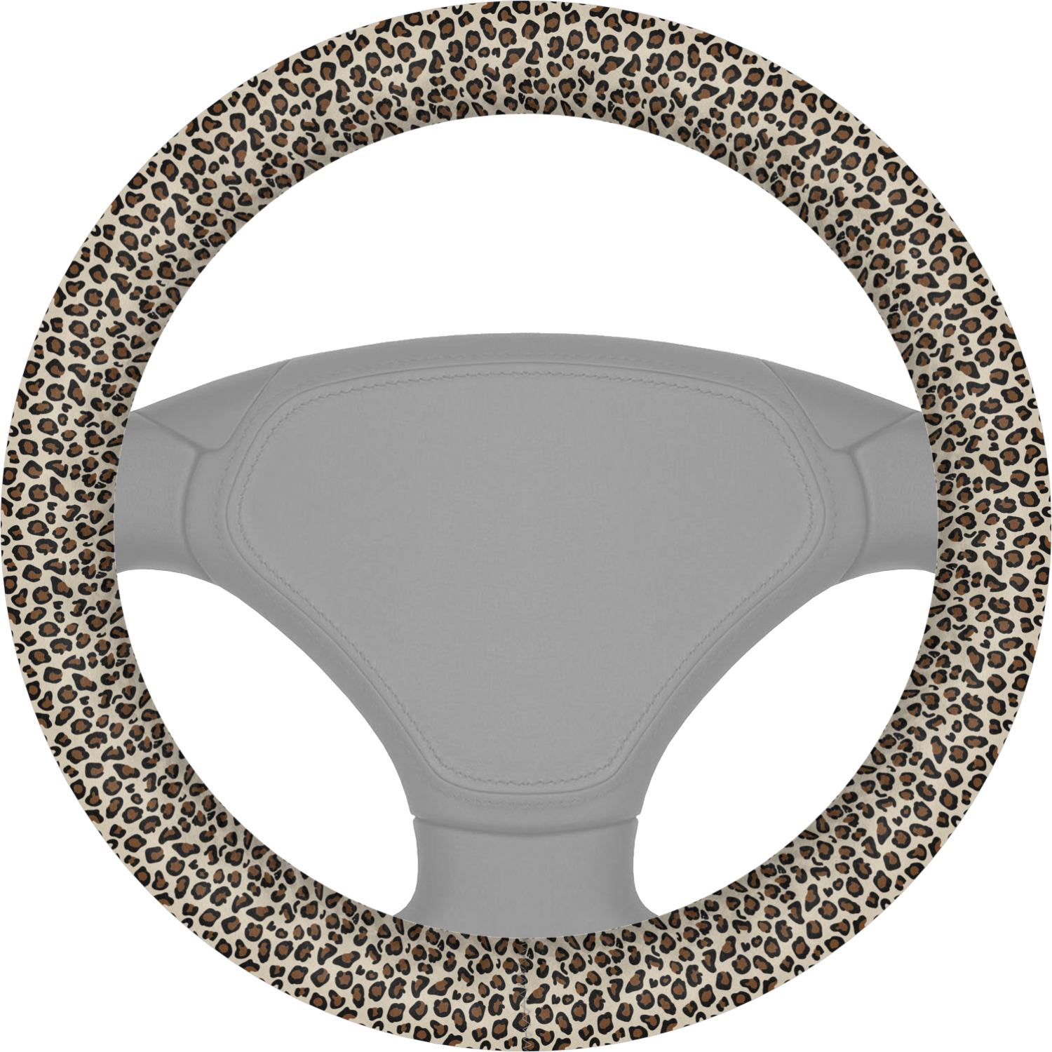 Custom Leopard Print Steering Wheel Cover YouCustomizeIt