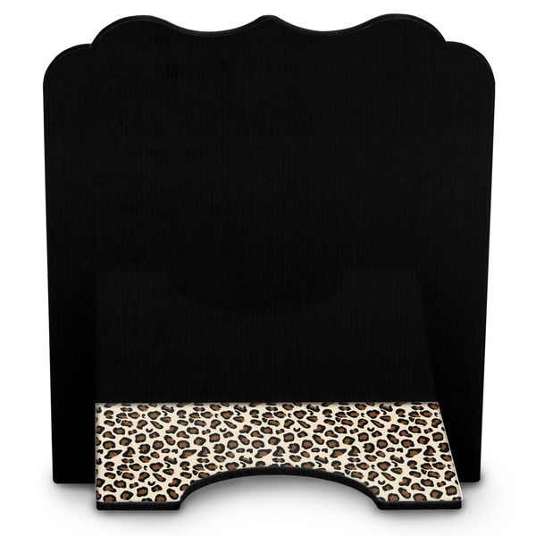 Leopard Print Stylized Tablet Stand - Back