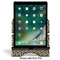 Leopard Print Stylized Tablet Stand - Front with ipad