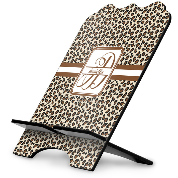 Custom Leopard Print Stylized Tablet Stand (Personalized)