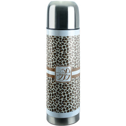 Leopard Print Stainless Steel Thermos (Personalized)