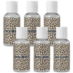Leopard Print Travel Bottles (Personalized)