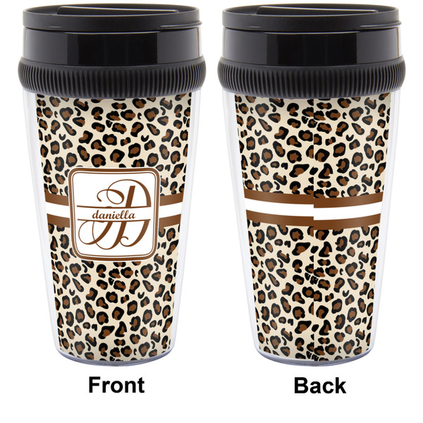 Leopard Print Travel Mug Approval (Personalized)