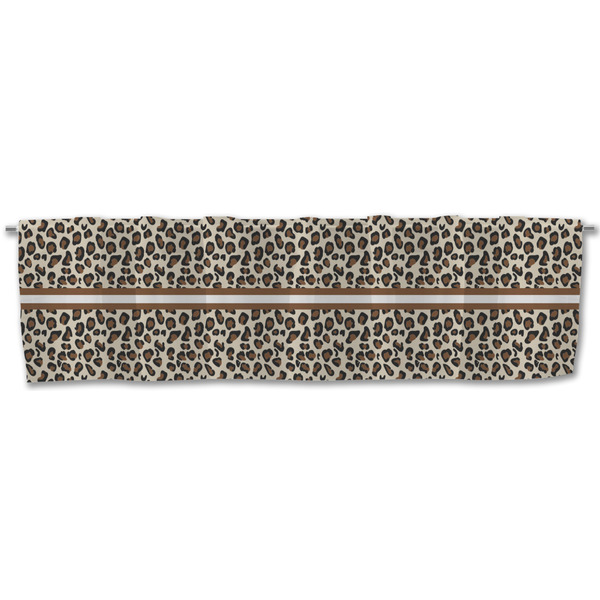 Leopard Print Valance - Front