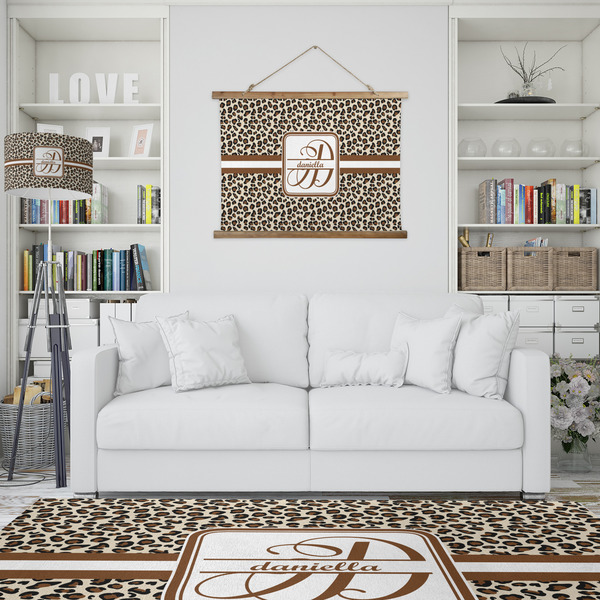 Leopard Print Wall Hanging Tapestry - IN CONTEXT