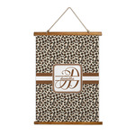 Leopard Print Wall Hanging Tapestry - Tall (Personalized)