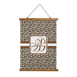 Leopard Print Wall Hanging Tapestry - Tall (Personalized)