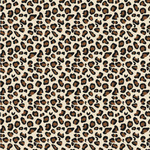 Leopard Print Wallpaper & Surface Covering (Peel & Stick 24"x 24" Sample)