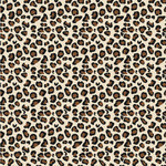 Leopard Print Wallpaper & Surface Covering (Water Activated 24"x 24" Sample)