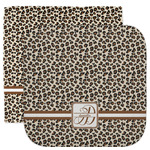 Leopard Print Facecloth / Wash Cloth (Personalized)